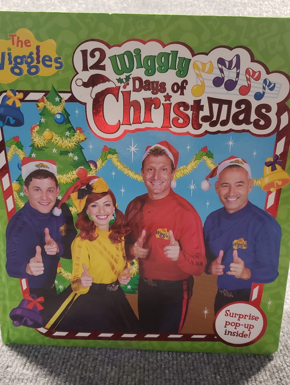 12 Wiggly Days of Christmas Thick Pages Featuring The Wiggles Pop-Up Book